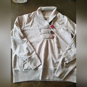 Multi-Button Sweatshirt XXL